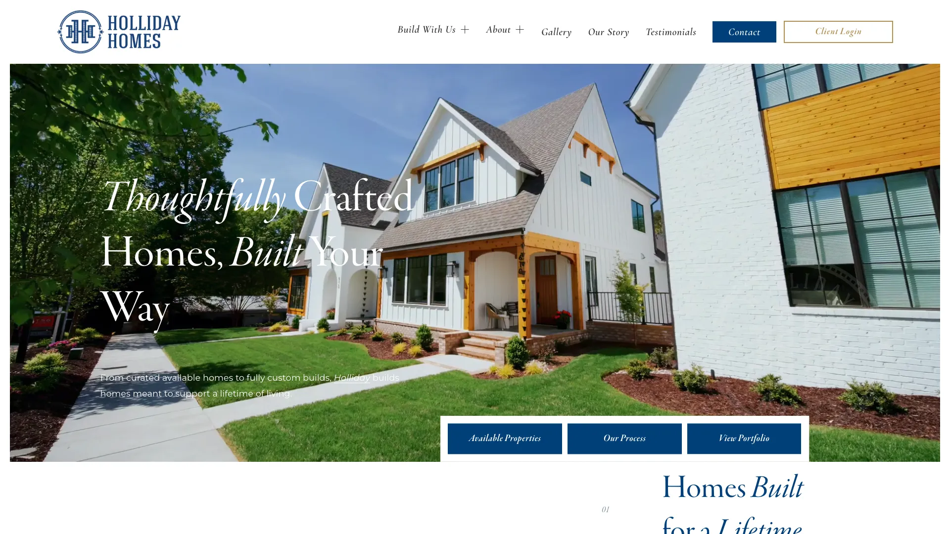 Holliday Homes — Holliday Homes
