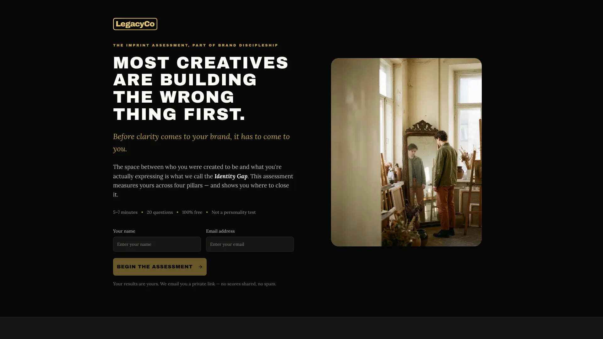 The Imprint Assessment — Legacy Creative Co.
