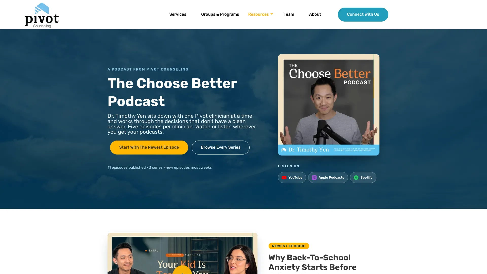 Pivot Counseling — Timothy Yen, Psy.D.