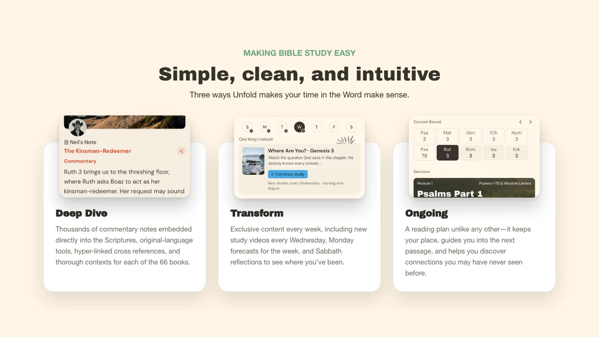 Unfold Bible — image 3
